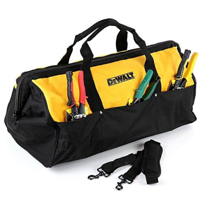 DEWALT 24 Heavy-Duty Ballistic Nylon Contractor Tool Bag