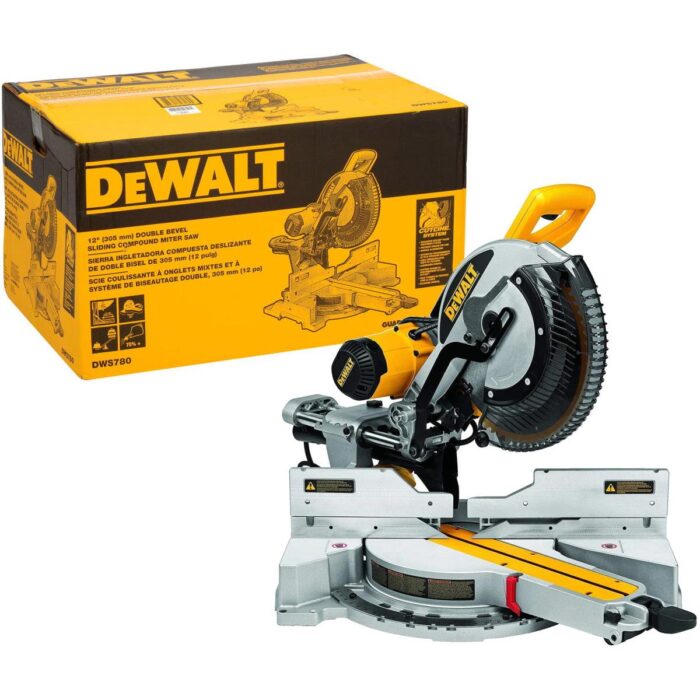 New Dewalt DWS 780 Double-Bevel Sliding Compound Miter