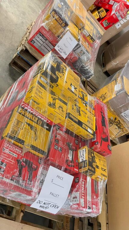 Milwaukee vs. DeWalt Mixes Pallets