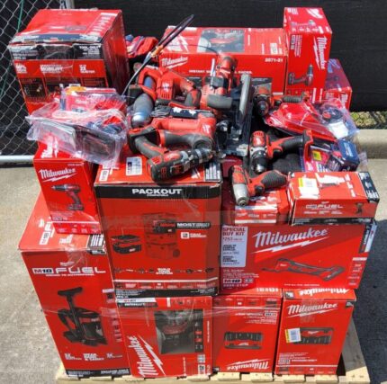 Milwaukee Tools Liquidation Pallets
